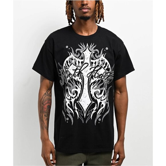 Ninth Hall Bless Up Black‎ T-Shirt Size Medium - Picture 1 of 6